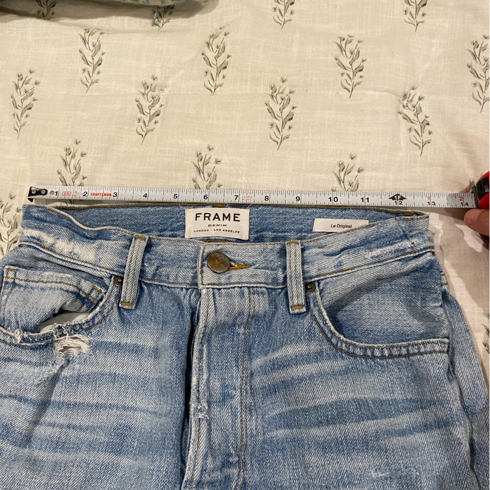 3/$30 Frame Le Original Cropped Jeans - Picture 6 of 8